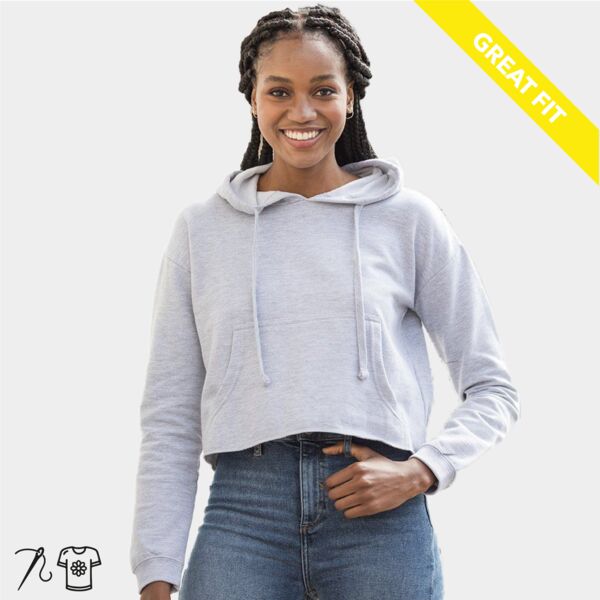 AWDis Ladies Cropped Hoodie Thumbnail