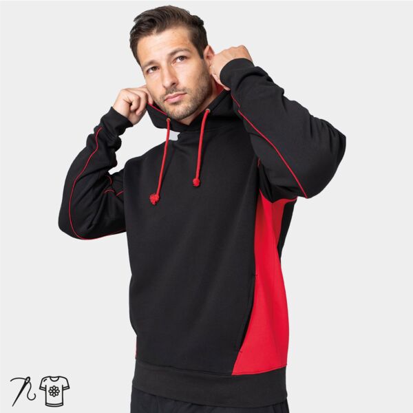 Contrast Hooded Sweatshirt Thumbnail