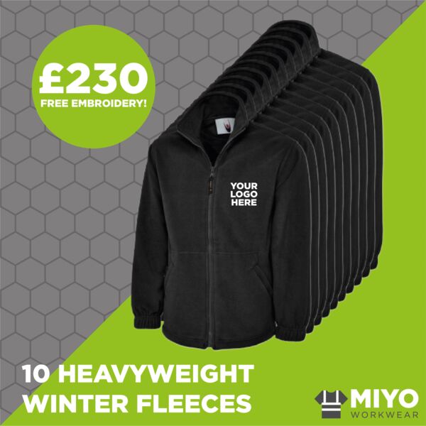 10 x Heavyweight Fleece Bundle Thumbnail