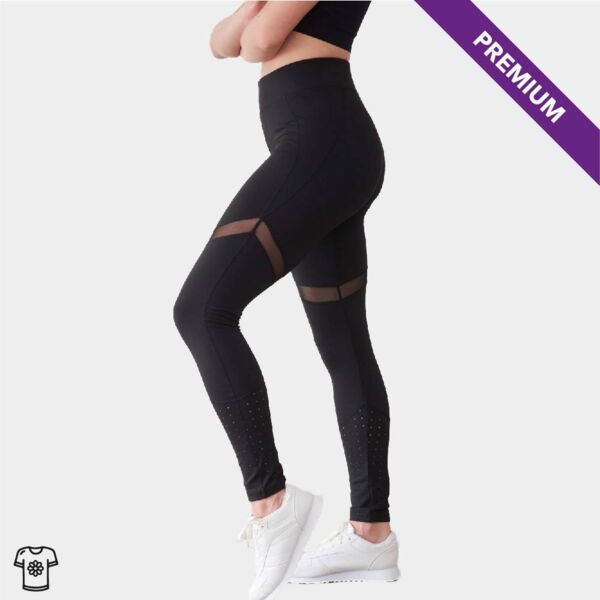 Ladies Panelled Leggings Thumbnail