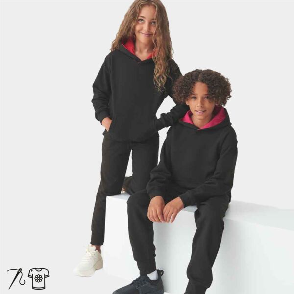 AWDis Kids Varsity Hoodie Thumbnail